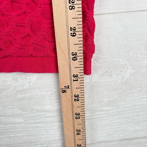 Bebe Pink Long Sleeve Mini Form Fitting Dress.  Size Small - Picture 9 of 10